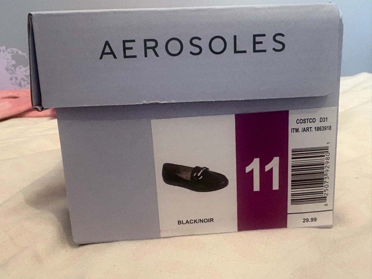 Aerosoles Women's Black Loafers Size 11 - photo 3