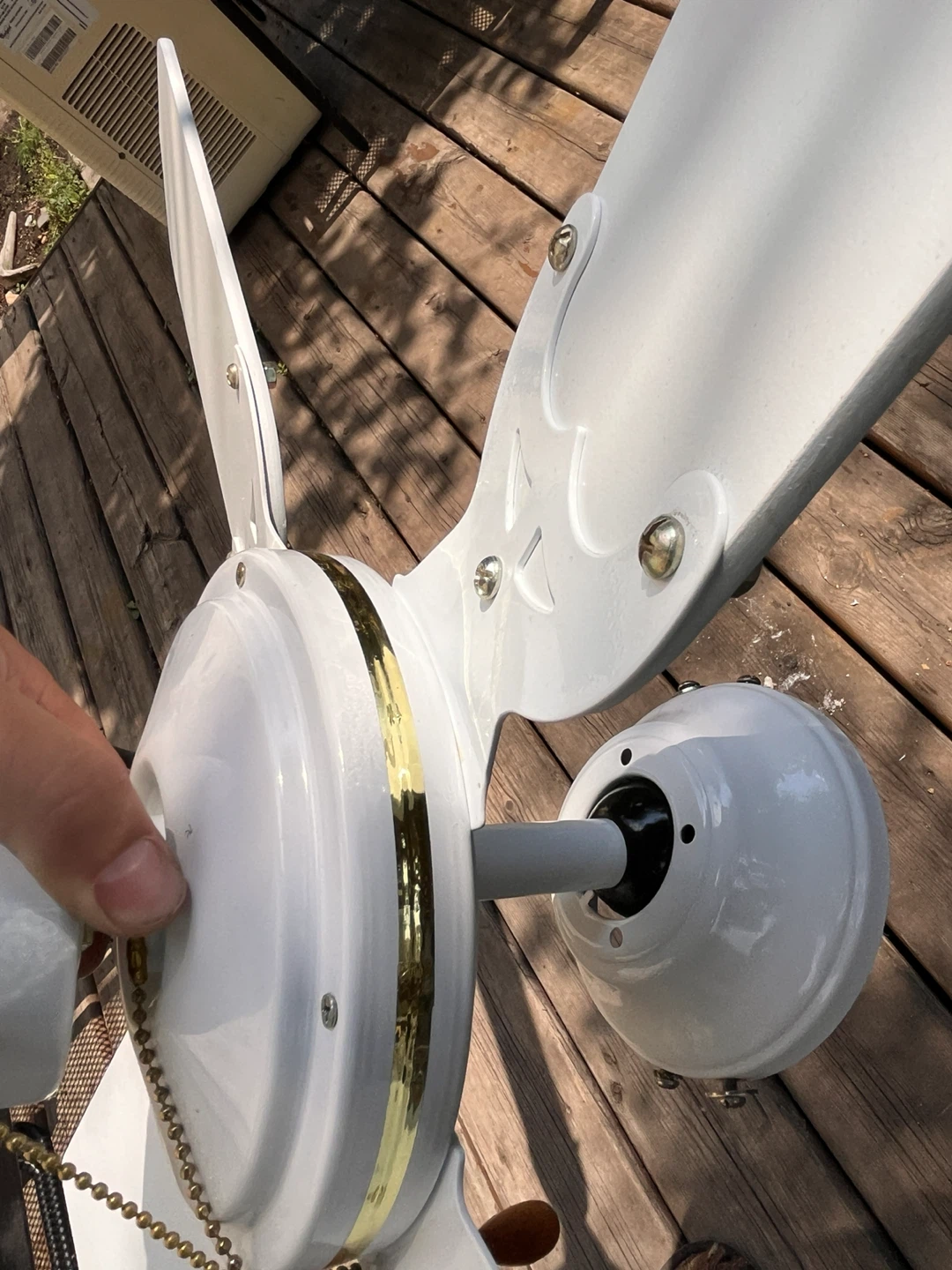White Ceiling Fan - photo 3