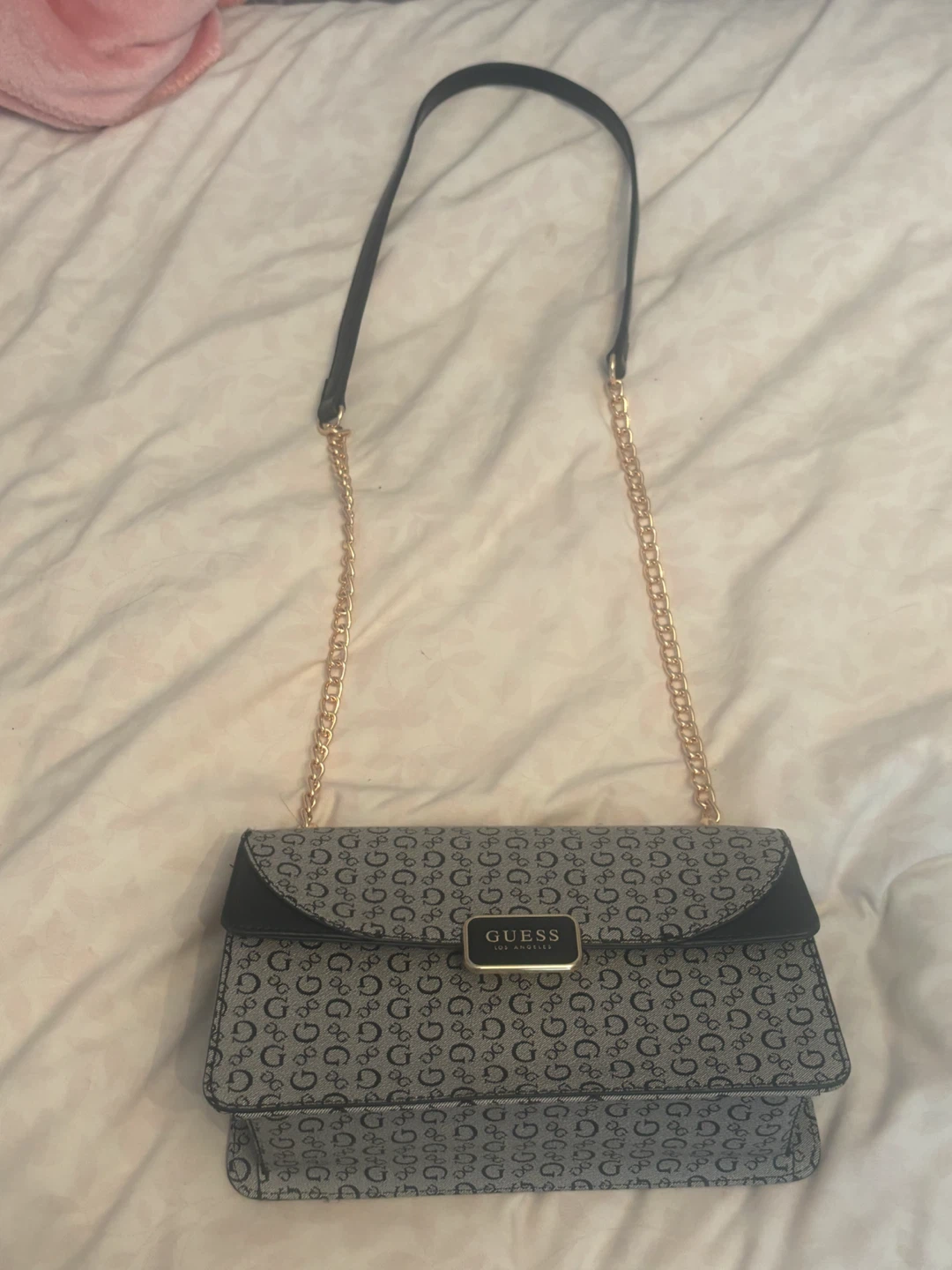 Guess Crossbody Bag - Black/Grey Monogram - photo 2