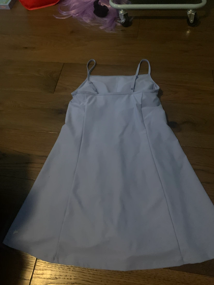 Blue tennis dress with shorts underneath - photo 2