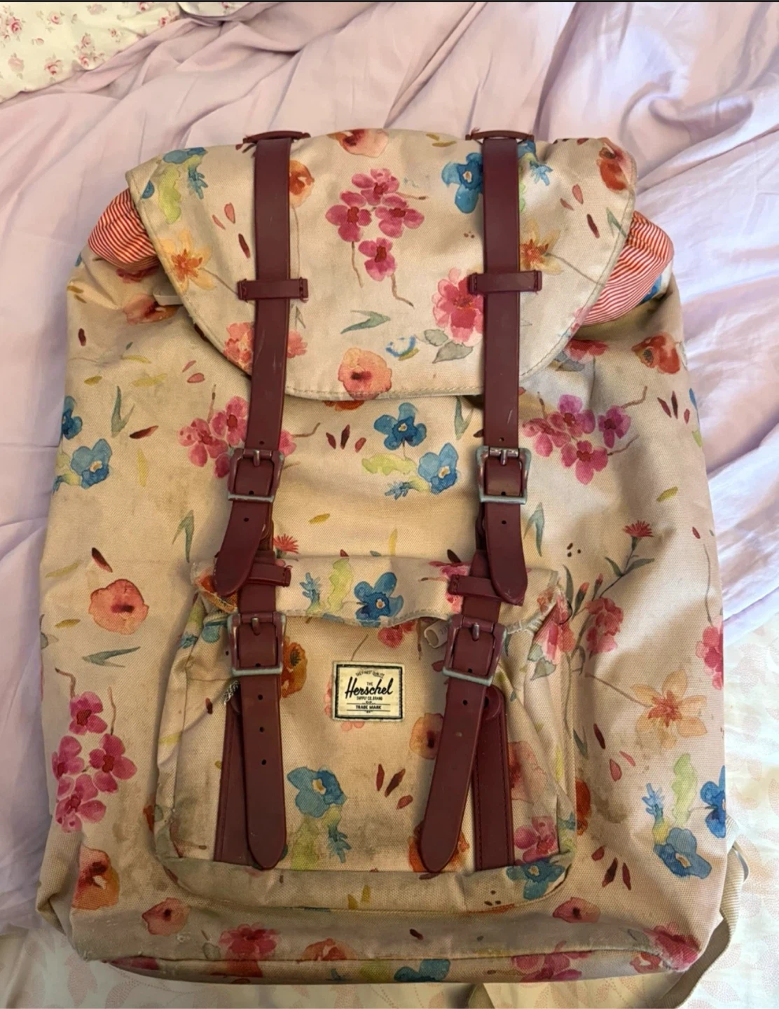 Herschel Little America Backpack Floral