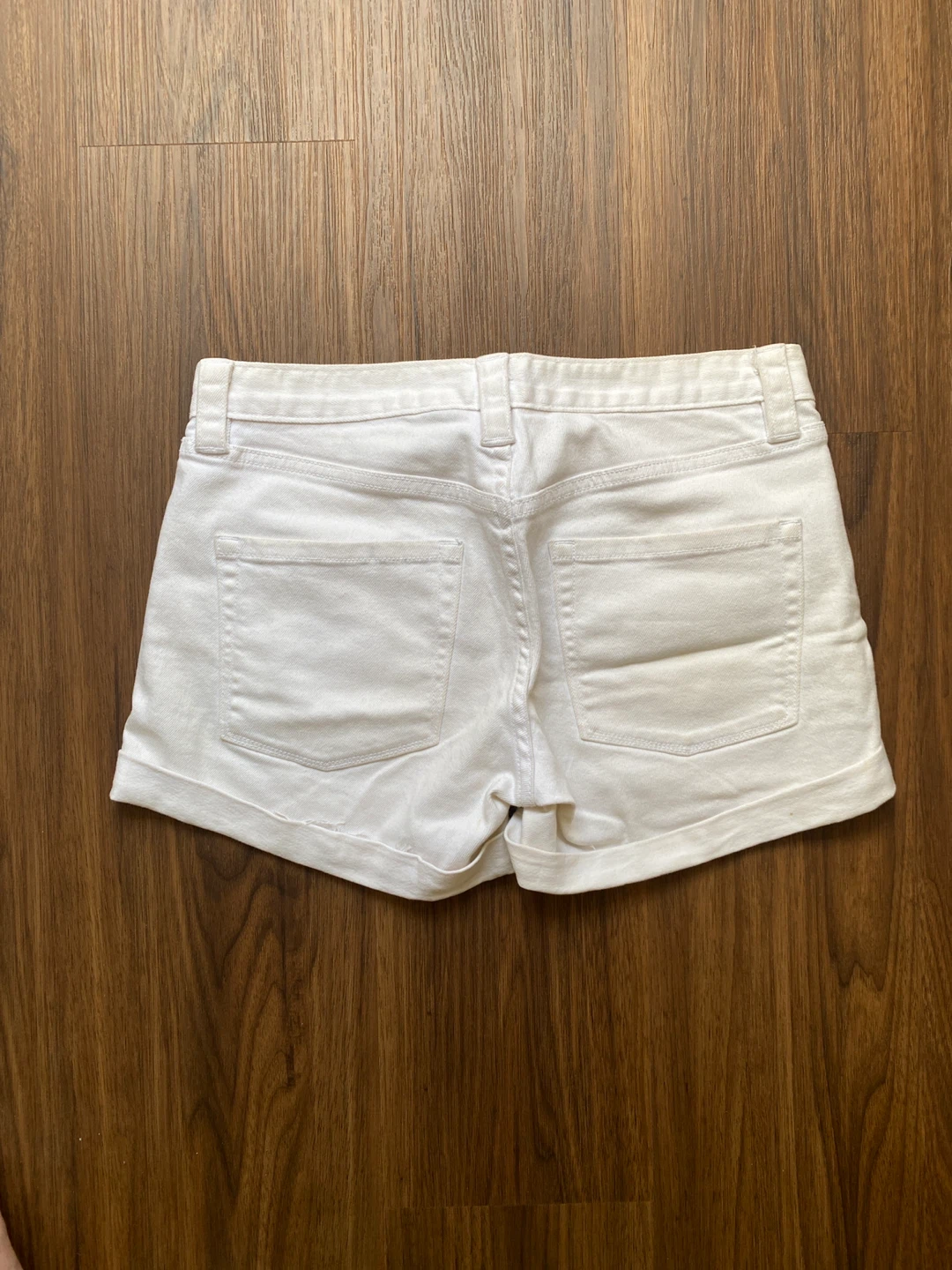 J.Crew White Roll Cutoff Shorts Size 2 - photo 2