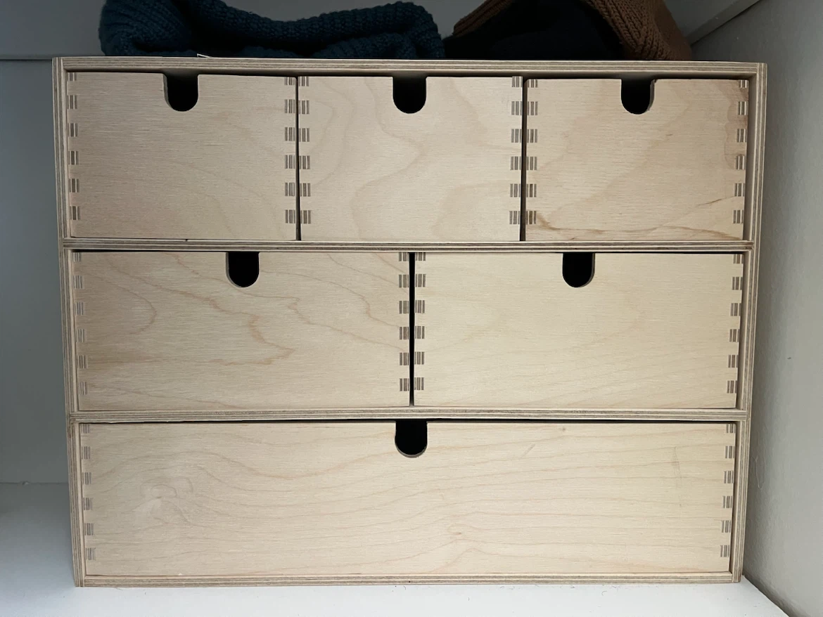 Mini Chest of Drawers IKEA Moppe