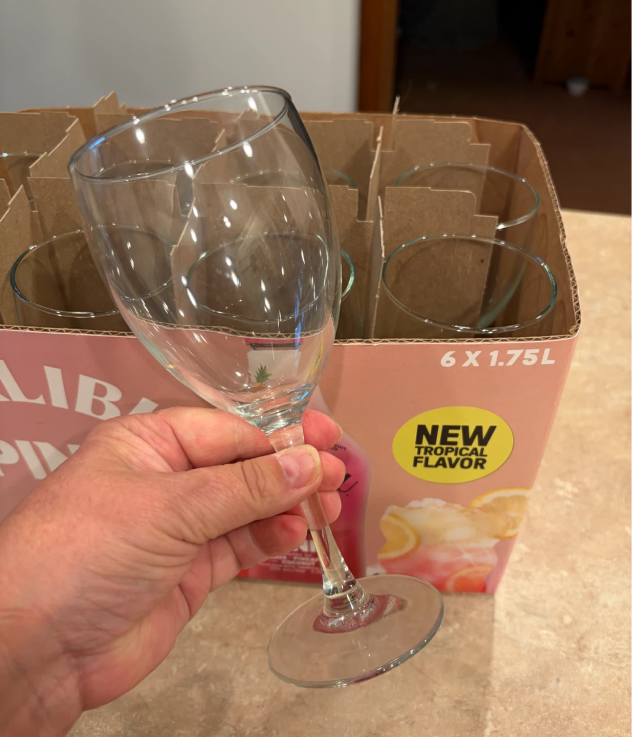 9 wine Glasses
