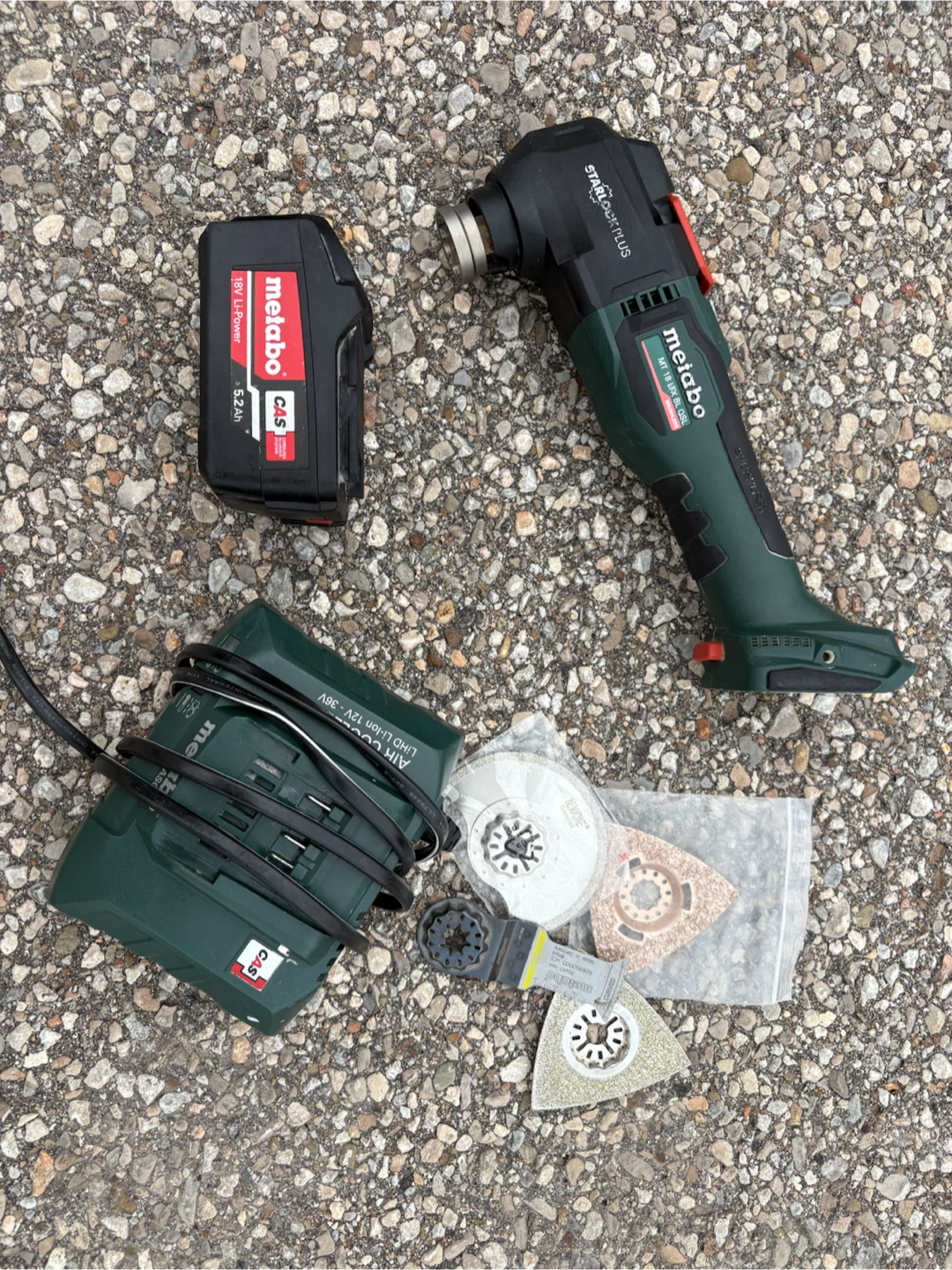 Metabo MT 18 LTX BL OSL Multi-Tool with 18V Battery