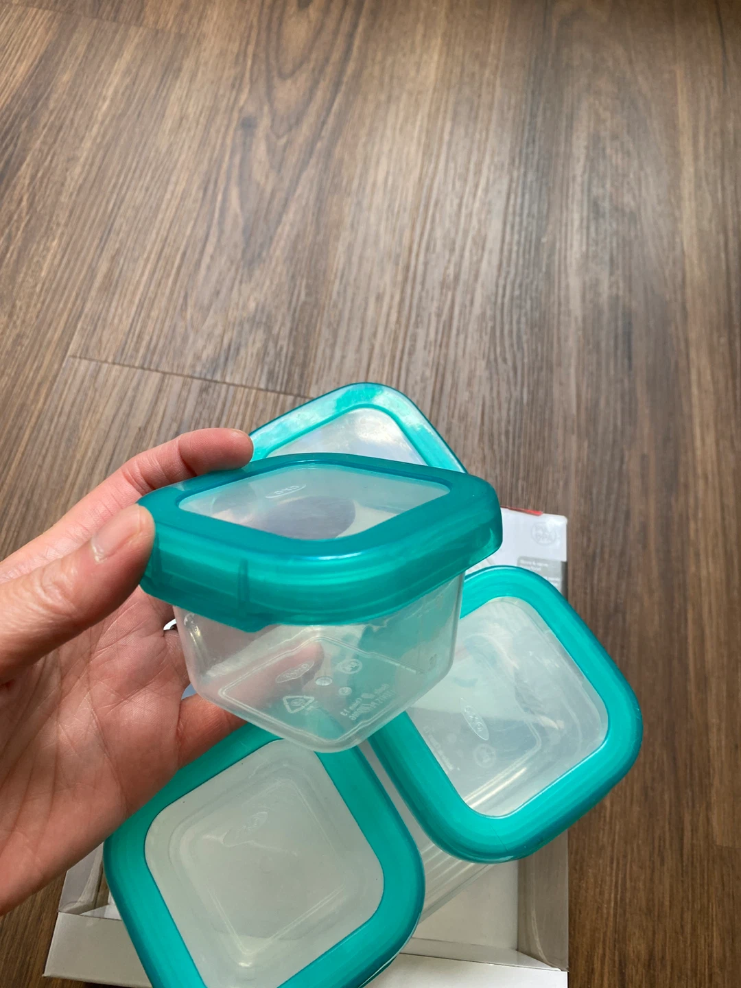 OXO Tot Baby Blocks Freezer Storage Containers - 4 oz - photo 2
