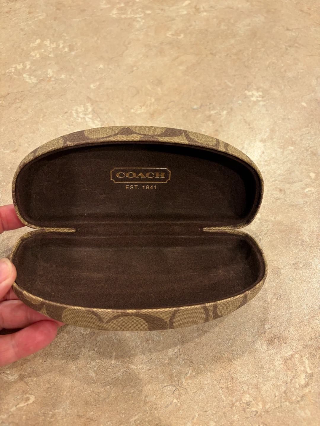 Coach Signature C Pattern Eyeglass Case - photo 2