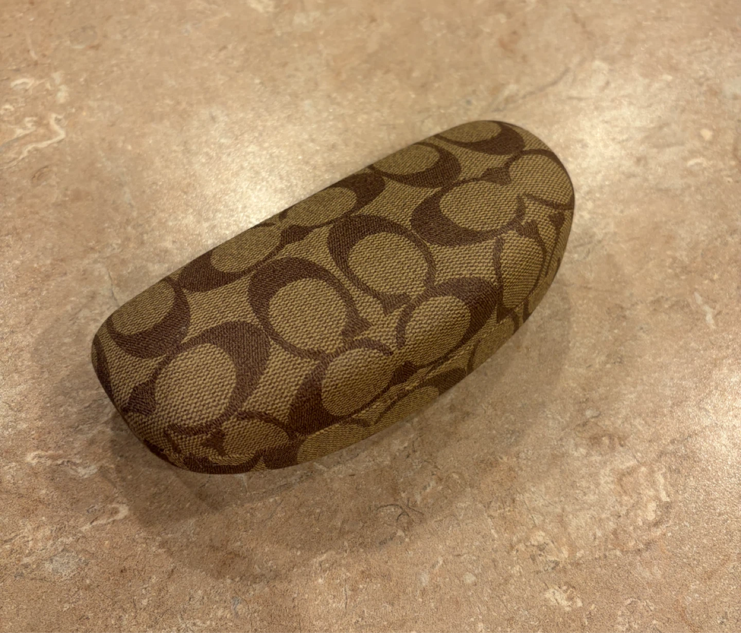 Coach Signature C Pattern Eyeglass Case