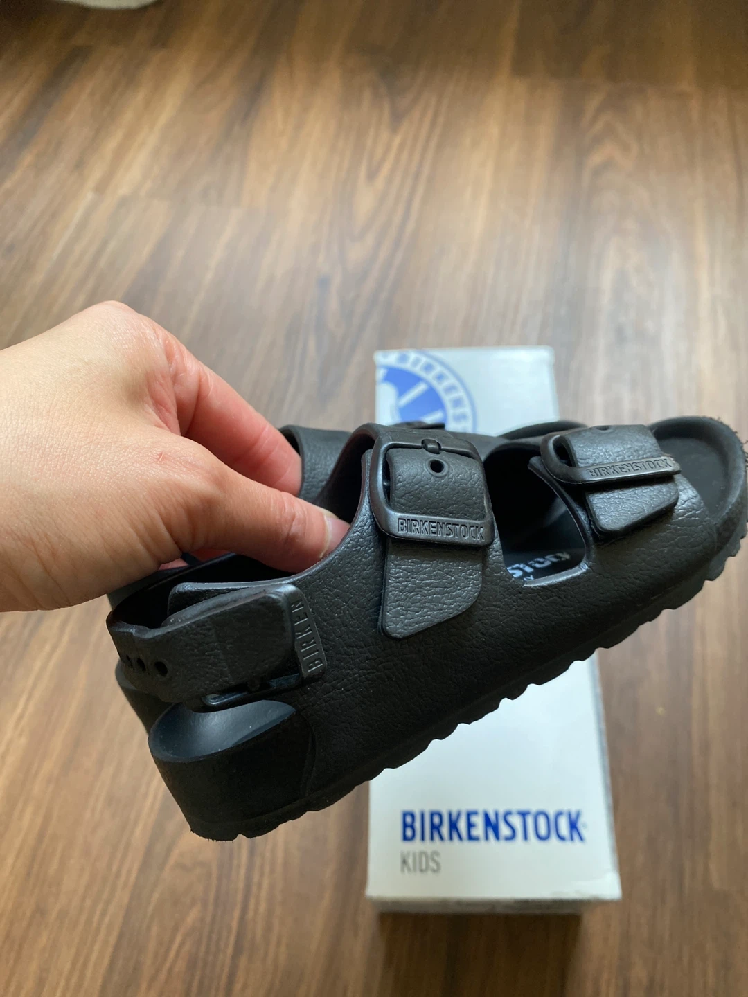 Birkenstock Kids Milano EVA Black Sandals - photo 5