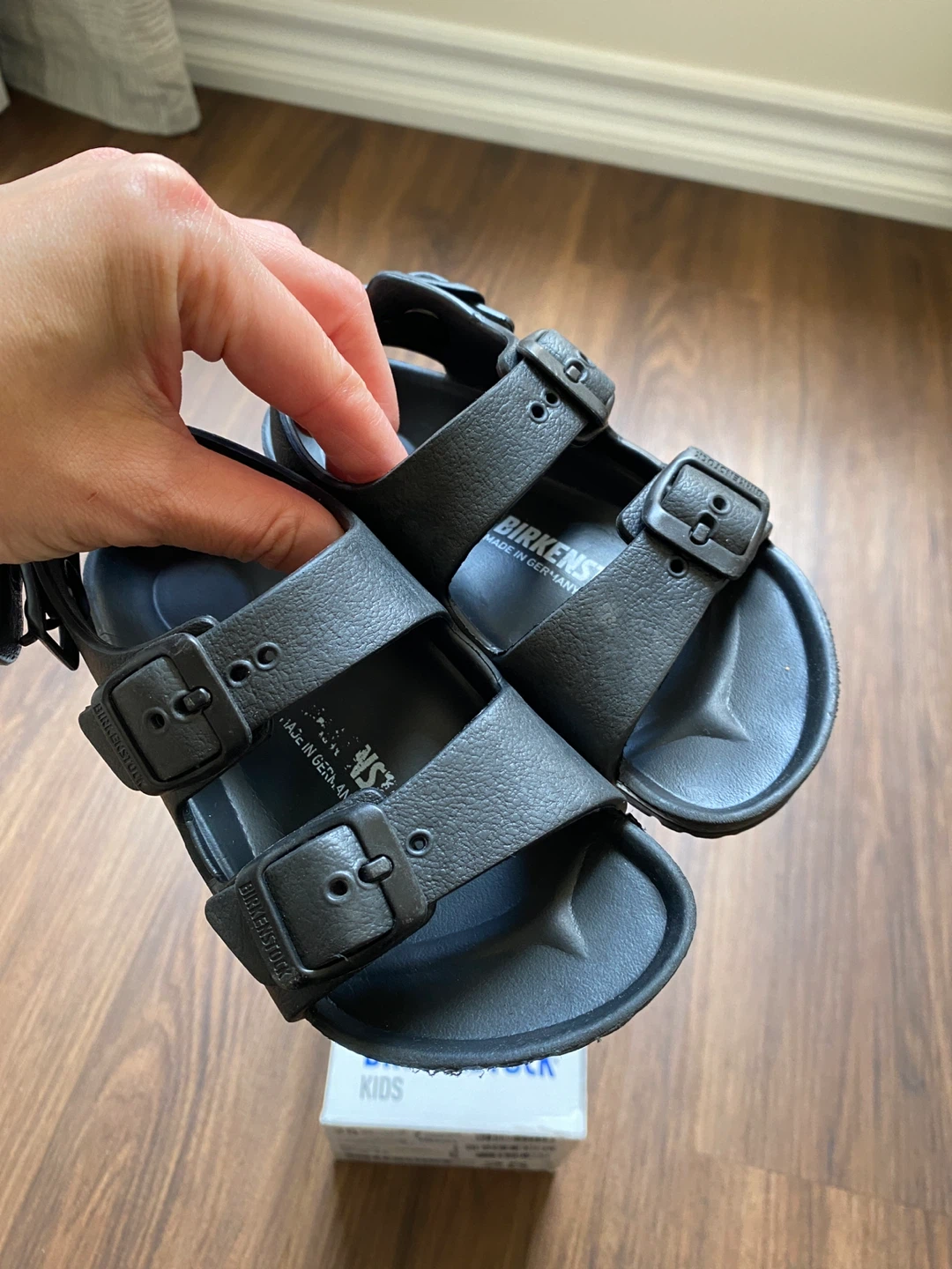 Birkenstock Kids Milano EVA Black Sandals - photo 3