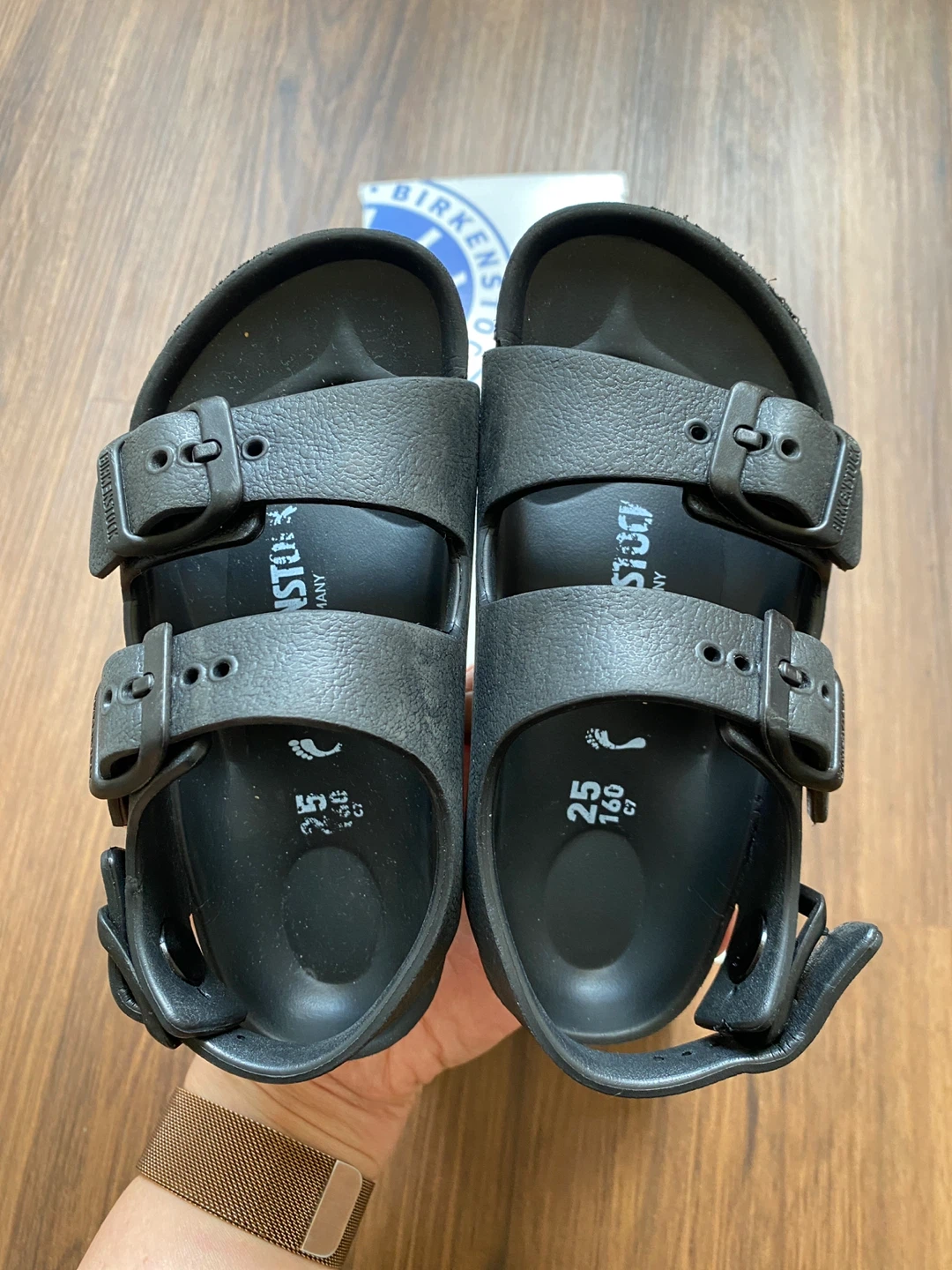 Birkenstock Kids Milano EVA Black Sandals - photo 2
