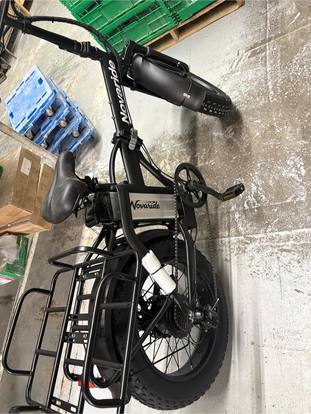 Novaride Fat Tire Electric Bike with Rack - photo 3