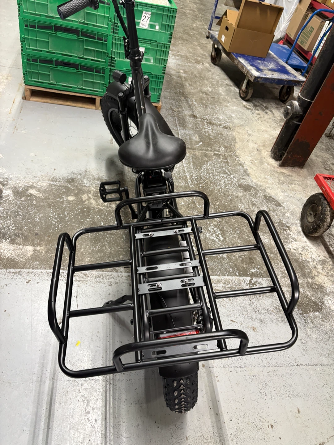 Novaride Fat Tire Electric Bike with Rack - photo 4
