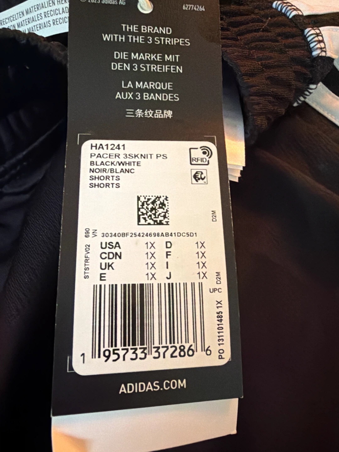 Adidas AEROREADY Black Running Shorts - photo 2