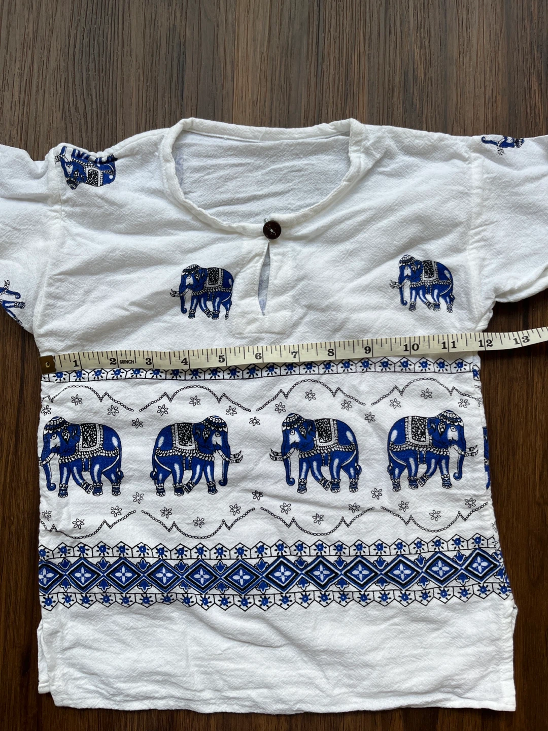 Kids Elephant Pajama short set - photo 4