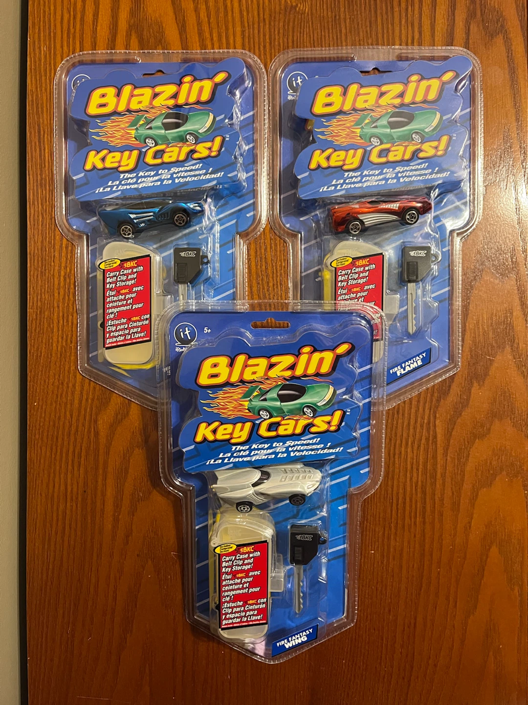 VINTAGE (2000) IRWIN BLAZIN KEY CARS FIRE FANTASY