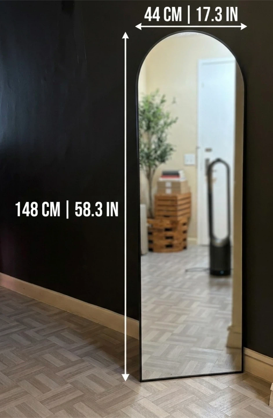 Arched Full Length Mirror - photo 2
