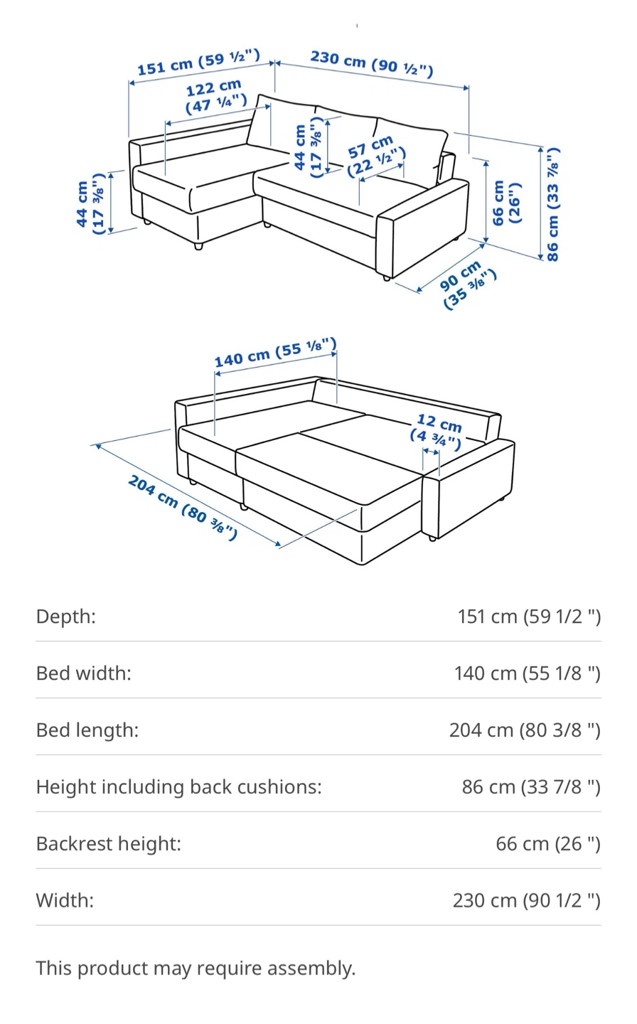 IKEA Sofa Bed - photo 4
