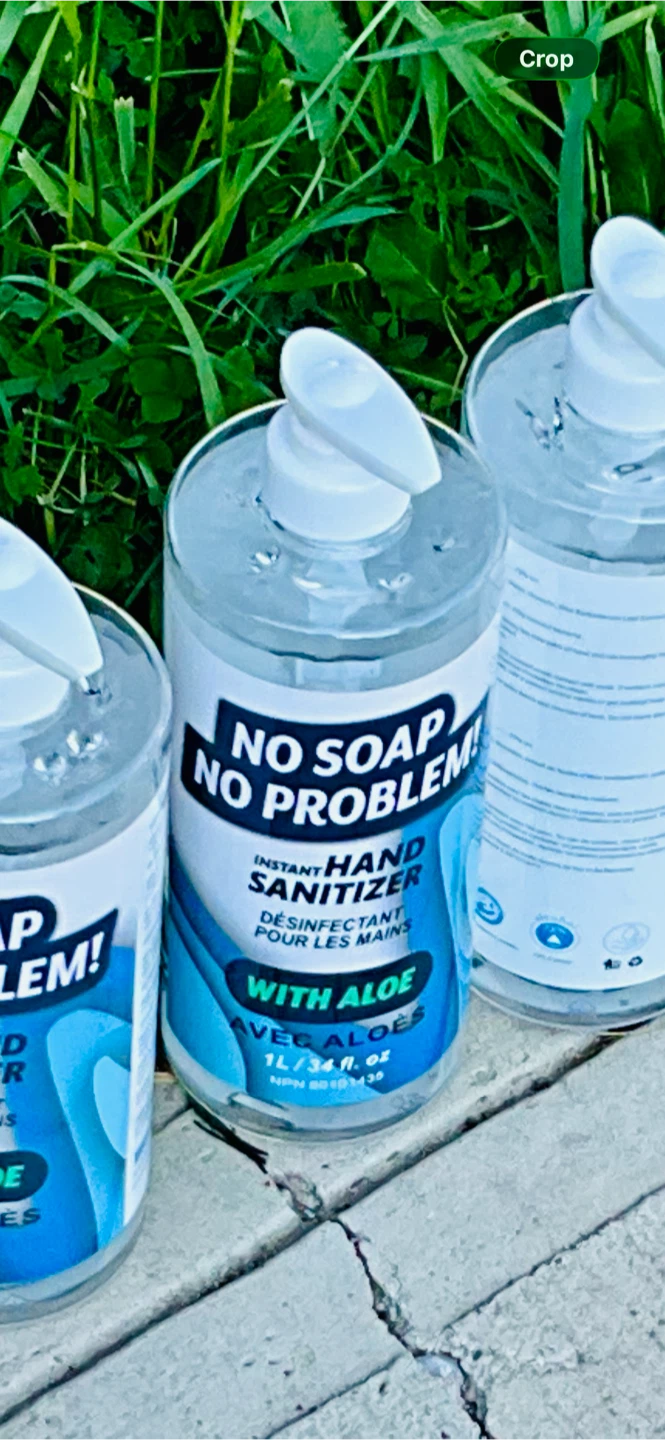 No Soap No Problem Instant Hand Sanitizer with Aloe
