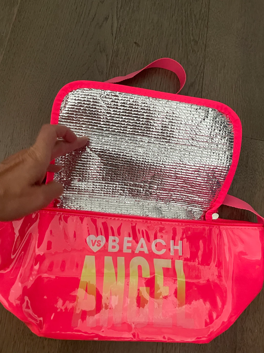 NEW! Vintage Victoria's Secret Pink Beach Angel Cooler Bag - photo 2
