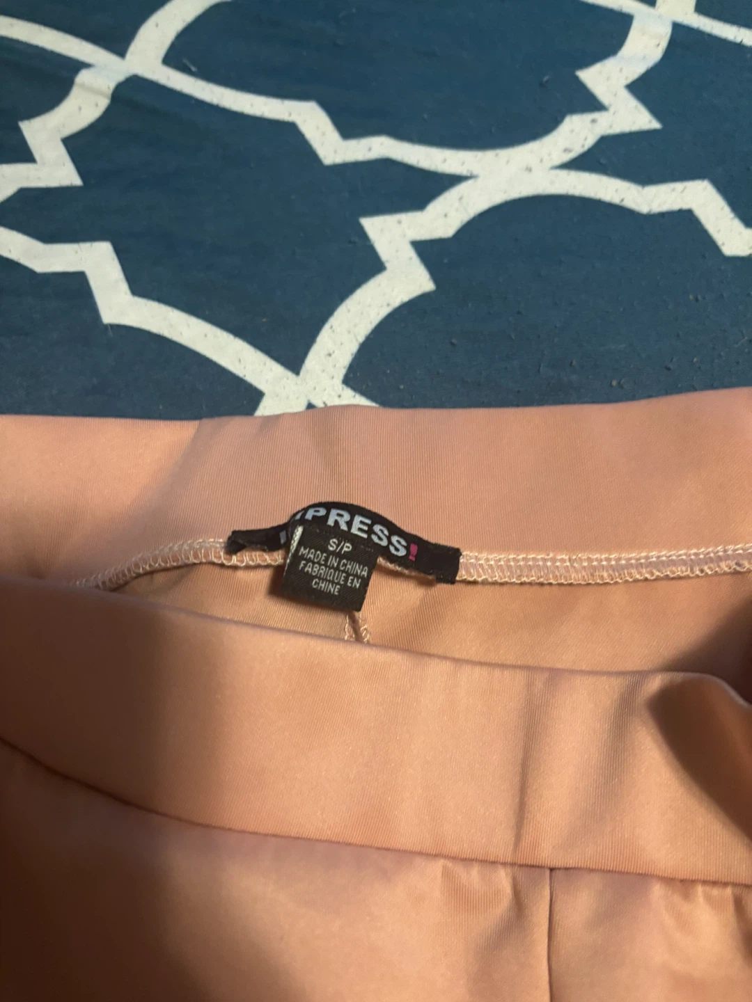 Express Pink Cropped Pants - photo 2