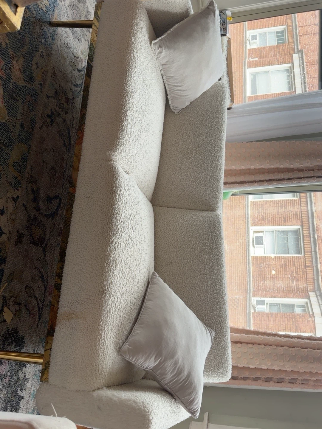 White love seat
