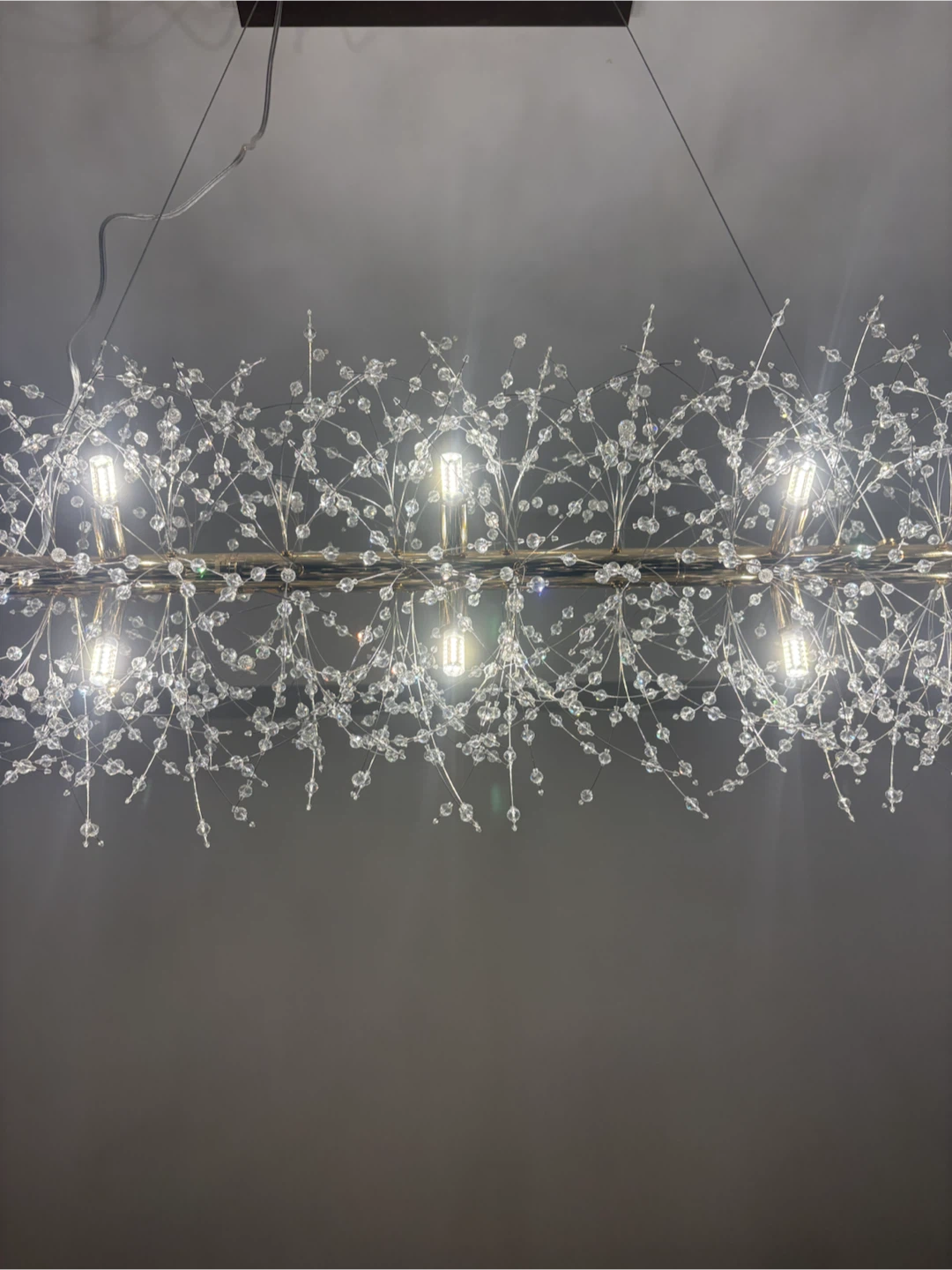Crystal Chandelier Light Fixture