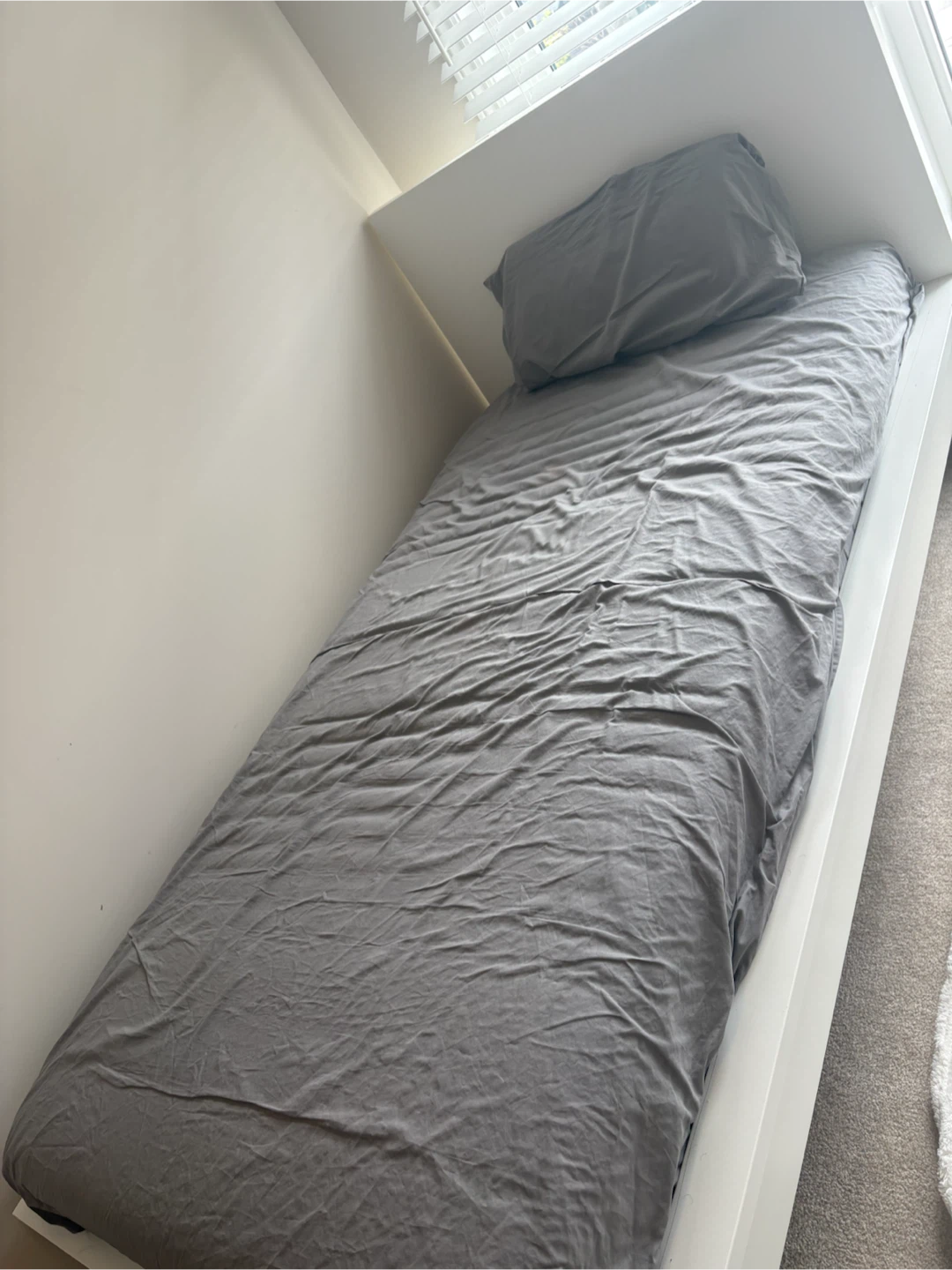 White Toddler Bed Frame