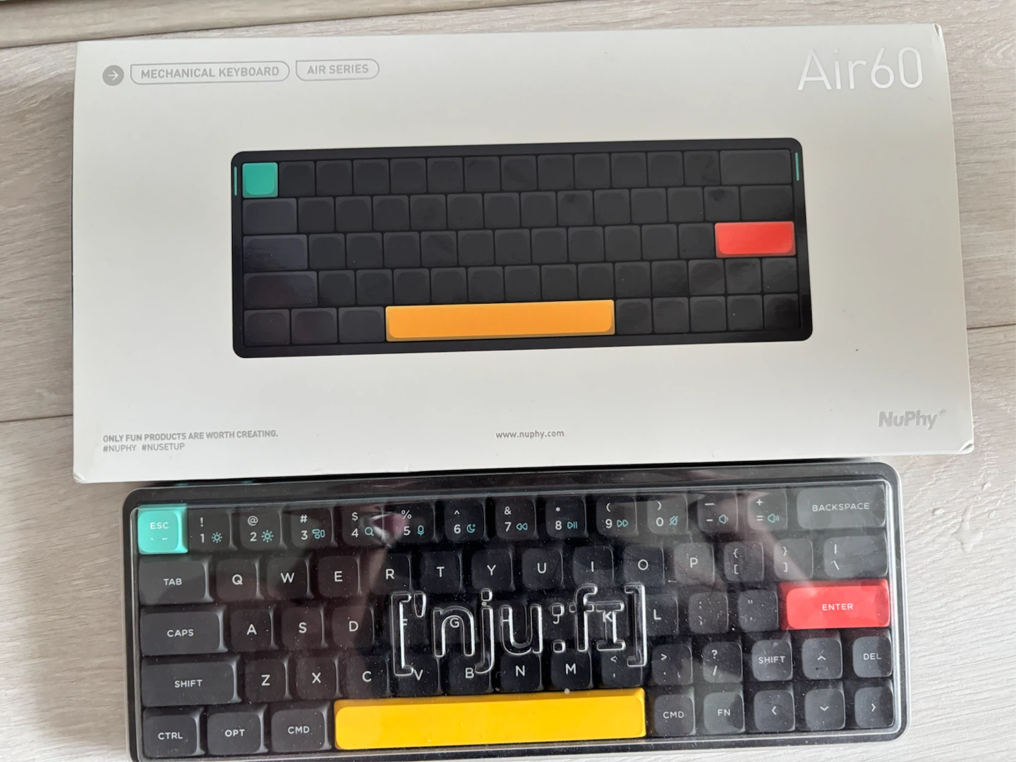 NuPhy Air60 Mechanical Keyboard
