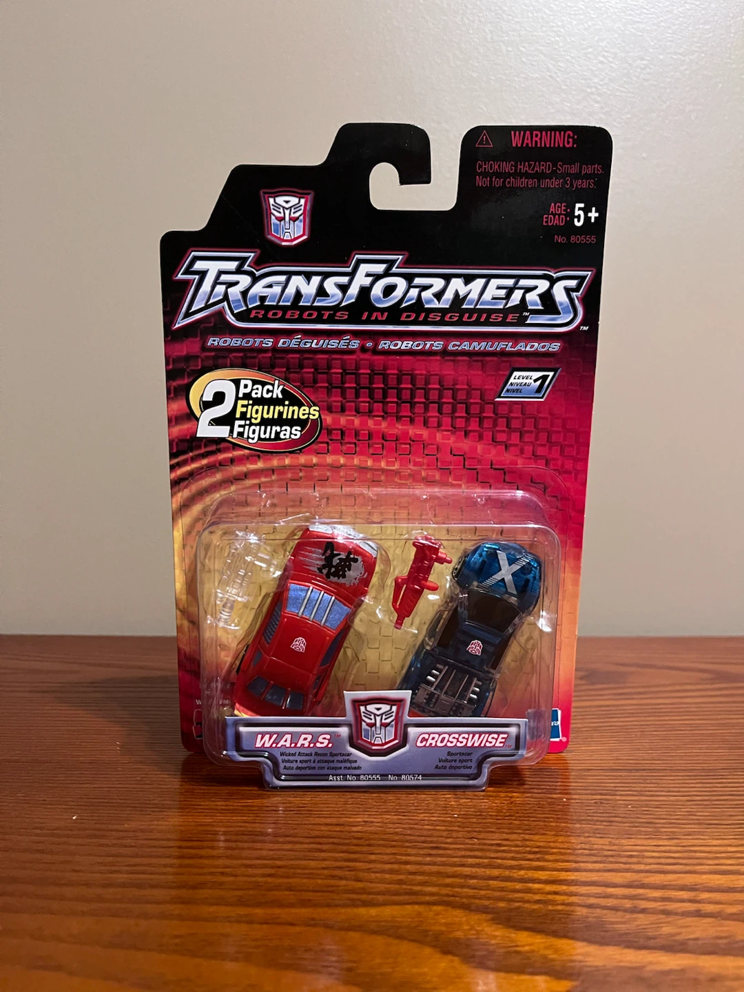 VINTAGE (2001-02) TRANSFORMER 2 PACK & KEYCHAIN - photo 3