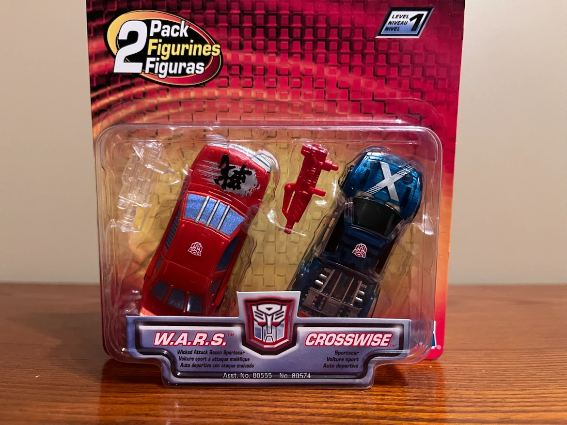 VINTAGE (2001-02) TRANSFORMER 2 PACK & KEYCHAIN - photo 5