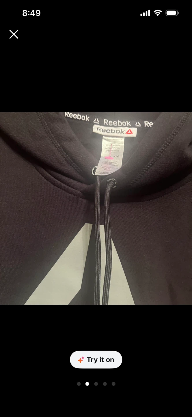 Reebok Classic Black Hoodie XL - photo 2
