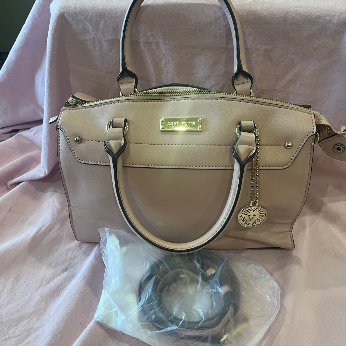 Anne Klein Satchel Handbag - Blush Pink - photo 2