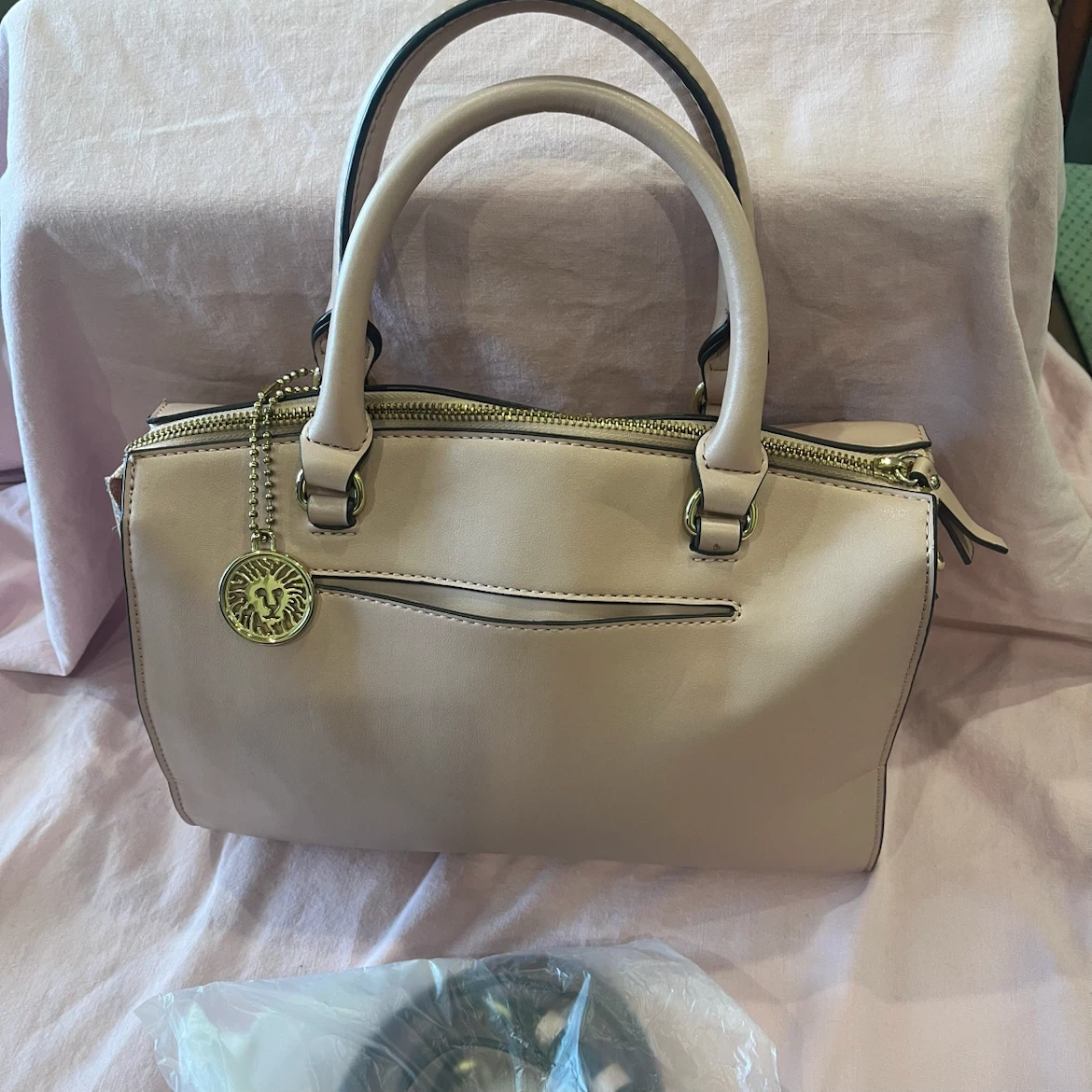 Anne Klein Satchel Handbag - Blush Pink - photo 4