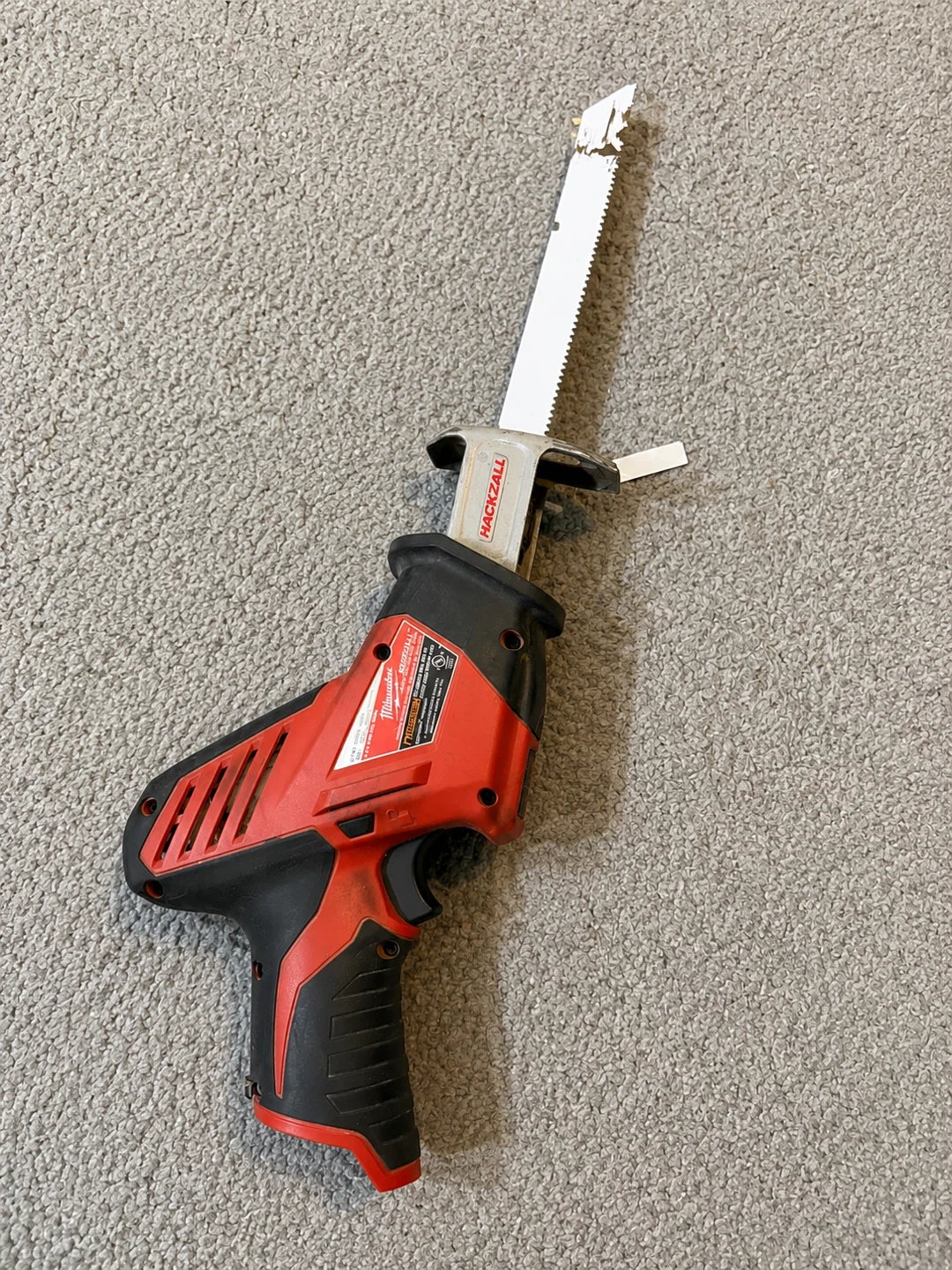 Milwaukee M12 Hackzall Reciprocating Saw