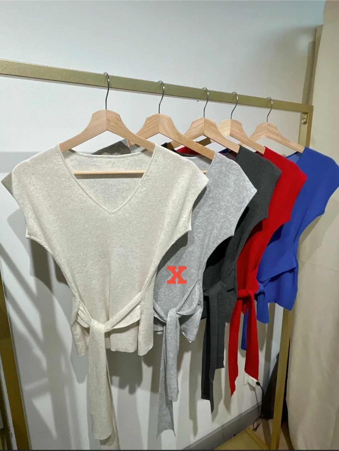 Cute woman’s V neck top