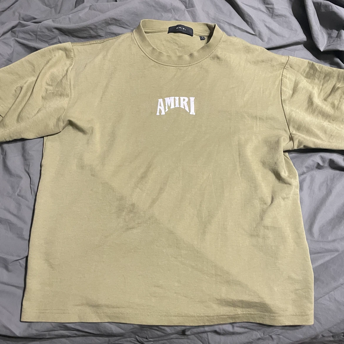 AMIRI T-Shirt - Olive Green - Size L - photo 4