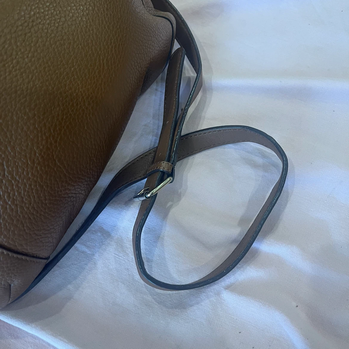 Calvin Klein Brown Leather Shoulder Bag - photo 3