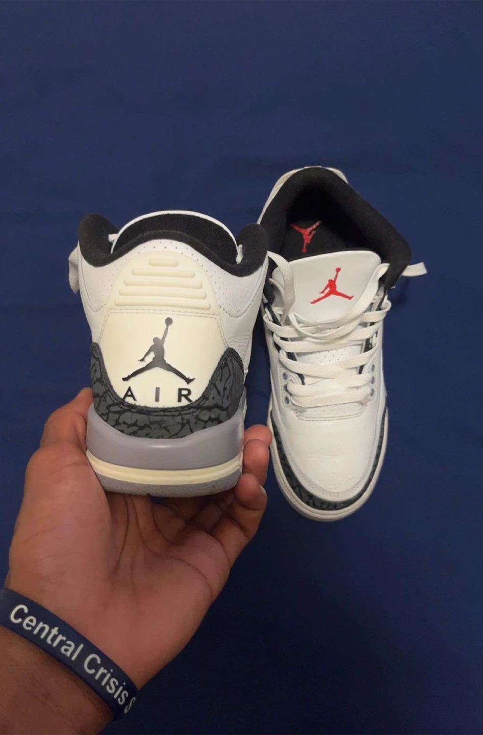 Air jordan 3 Cement Grey size 5.5 - photo 3