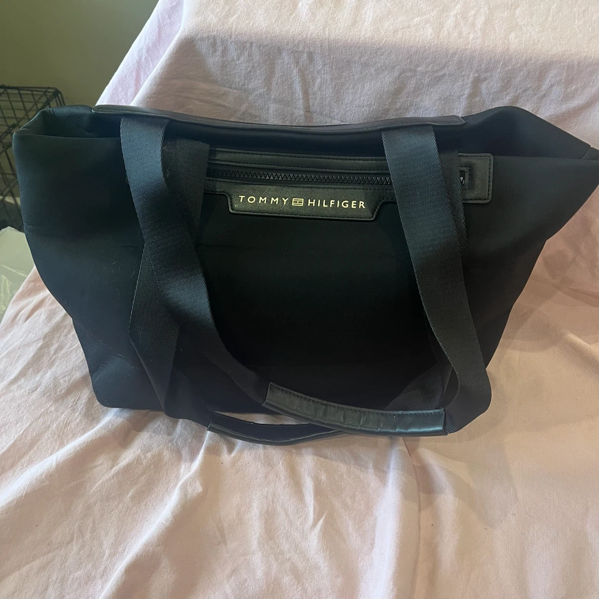 Tommy Hilfiger Black Tote Bag