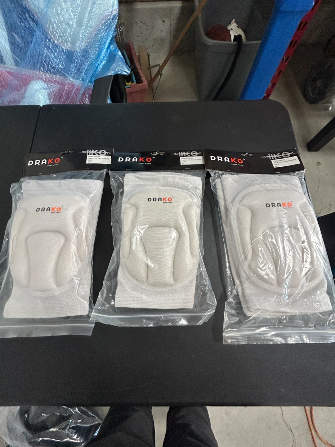 DRAKO Impact Armour Thick Cloth Knee Pads