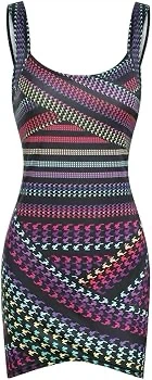 Rainbow bandage mini dress medium - photo 2