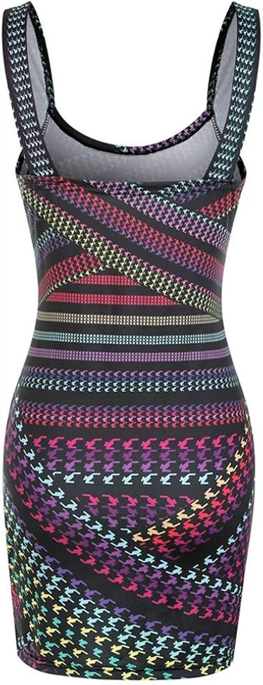 Rainbow bandage mini dress medium - photo 4