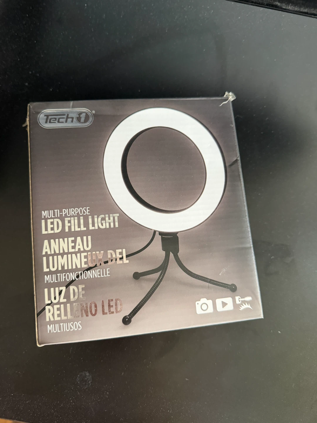 Tech 1 Multi-Purpose LED Ring Light / Fill Light w/ Tripod Stand