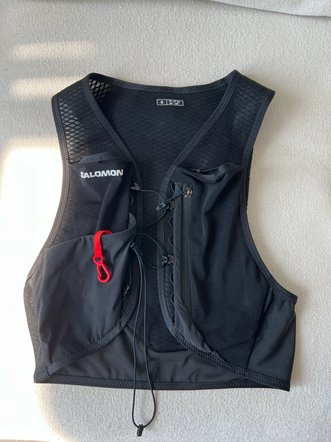 Salomon GRVL SKIN 4 Running Vest - Size Small - Black