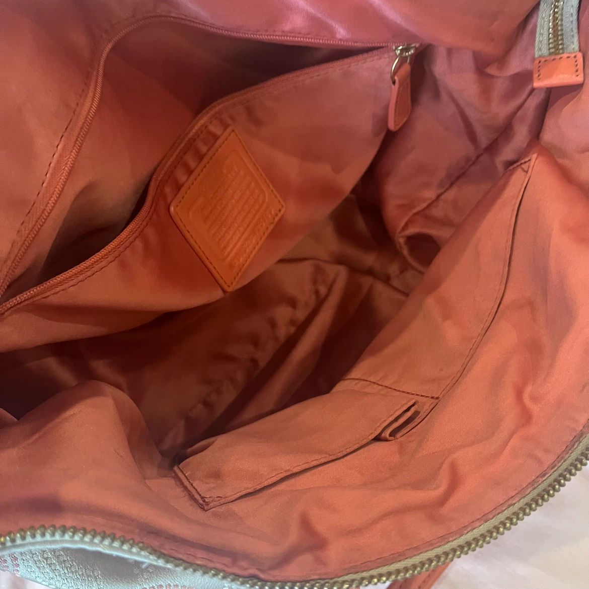 Coach Canvas & Leather Shoulder Bag - photo 5