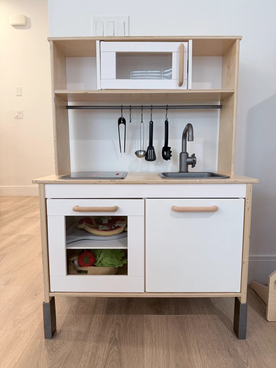 Ikea Duktig Play Kitchen with accessories and upgrades