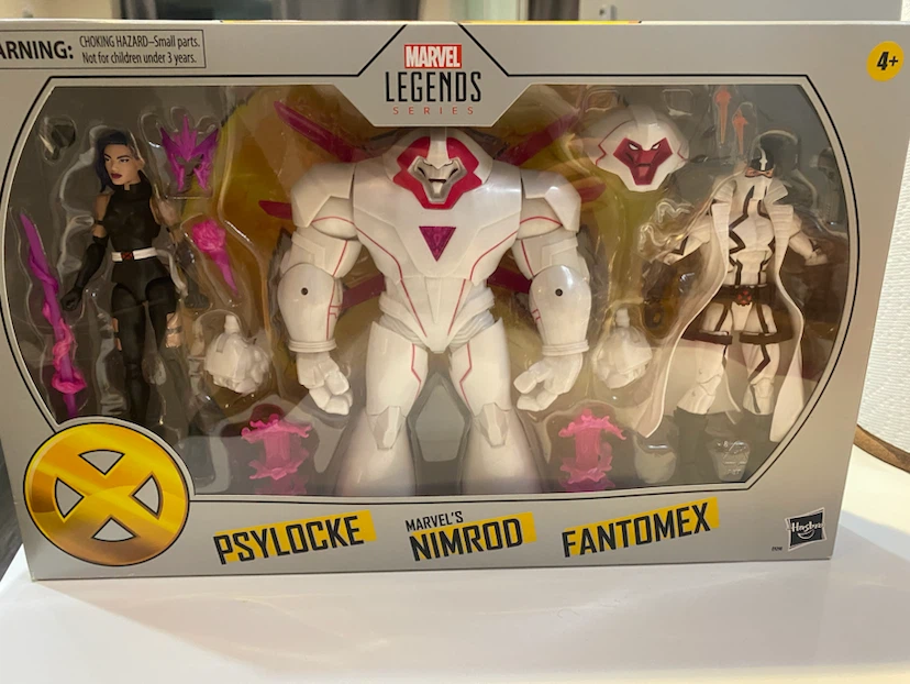 Marvel Legends Nimrod Psylocke Fantomex Action Figure Set
