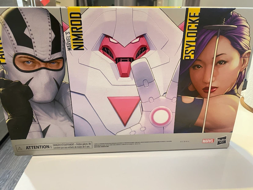 Marvel Legends Nimrod Psylocke Fantomex Action Figure Set - photo 3