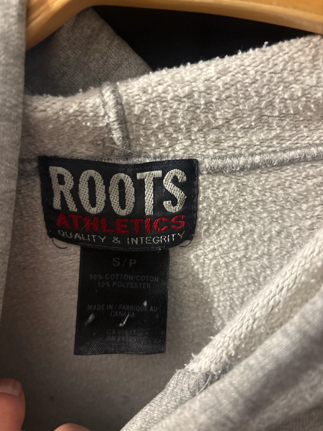 Roots Athletics Grey Hoodie - photo 3